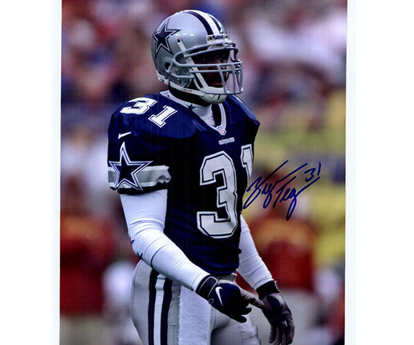 George Teague Autographed Dallas Cowboys Speed Mini Helmet - Prova *Bl –  The Jersey Source